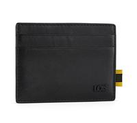 Lois - Cartera Tarjetero RFID para Hombre y Mujer, Pequeño, Billetera, Negro