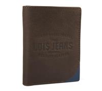 Lois - Carteras para Hombre Elegantes de Alta diseño Moderno. Billeteras para Hombre compactas Estilo clásico Cartera Monedero Funcional., Marron