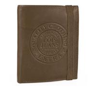 Lois - Carteras para Hombre Elegantes de Alta diseño Moderno. Billeteras para Hombre compactas Estilo clásico Cartera Monedero Funcional., Marron