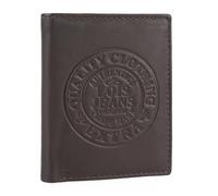 Lois - Carteras para Hombre Elegantes de Alta diseño Moderno. Billeteras para Hombre compactas Estilo clásico Cartera Monedero Funcional., Marron