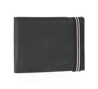 Lois - Carteras para Hombre Piel. Billeteras para Hombre. Cartera Hombre Piel con Monedero y múltiples Compartimentos, billeteras y monederos. Cartera Hombre. RFID, Negro