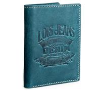 Lois - Carteras para Hombre Piel. Billeteras para Hombre. Cartera Hombre Piel con Monedero y múltiples Compartimentos, billeteras y monederos. Cartera Hombre. RFID, Azul