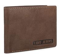 Lois - Carteras para Hombre Piel. Billeteras para Hombre. Cartera Hombre Piel con Monedero y múltiples Compartimentos, billeteras y monederos. Cartera Hombre. RFID, Tan