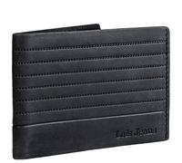 Lois - Carteras para Hombre Piel. Billeteras para Hombre. Cartera Hombre Piel con Monedero y múltiples Compartimentos, billeteras y monederos. Cartera Hombre. RFID, Negro