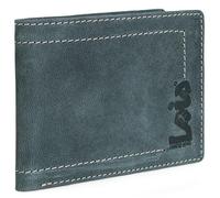 Lois - Carteras para Hombre Piel. Billeteras para Hombre. Cartera Hombre Piel con Monedero y múltiples Compartimentos, billeteras y monederos. Cartera Hombre. RFID, Azul