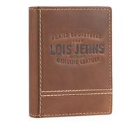 Lois - Carteras para Hombre Piel. Billeteras para Hombre. Cartera Hombre Piel con Monedero y múltiples Compartimentos, billeteras y monederos. Cartera Hombre. RFID 208118, Marron