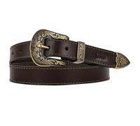 Lois - Cinturon Mujer Ajustable Cuero Moda Diario Casual Formal Cinturones De Mujer Diseño Clásico Hebilla Metálica Cinturones Mujer Piel Calidad, Marron