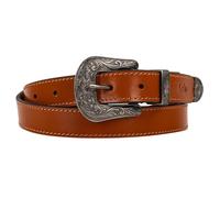 Lois - Cinturon Mujer Ajustable Cuero Moda Diario Casual Formal Cinturones De Mujer Diseño Clásico Hebilla Metálica Cinturones Mujer Piel Calidad, Tan