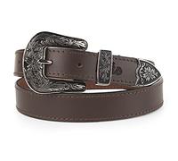 Lois - Cinturon Piel Mujer. Cinturones mujer de Cuero Genuino de Marca - Cinturones de Mujer Piel - Cinturón Mujer Ideal para el Uso Diario, Marron