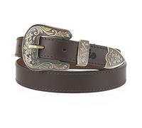 Lois - Cinturon Piel Mujer. Cinturones mujer de Cuero Genuino de Marca - Cinturones de Mujer Piel - Cinturón Mujer Ideal para el Uso Diario, Marron