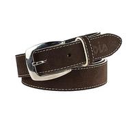 Lois - Cinturon Piel Mujer. Cinturones mujer de Cuero Genuino de Marca - Cinturones de Mujer Piel - Cinturón Mujer Ideal para el Uso Diario, Marron