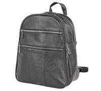 Lois - Mochila Trabajo para Portátil - Mochila Ordenador Portatil para Hombre de Uso Diario, Oficina y Universidad - Mochila Portatil Resistente, Negro