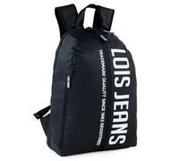 Lois - Mochila Unisex Grande para Escuela, Instituto y Universidad - Ligera, Resistente, Multiusos, Ideal para Chicos y Chicas, Viaje y Deporte, Negro