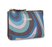 Lois - Monedero Mujer Piel Compacto - Cartera Cremallera Pequeña Funcional - Turquesa
