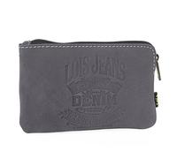 Lois - Monedero Piel para Hombre, Monederos Pequeños, Portamonedas y Monedero de Piel Hombre. RFID, Azul