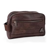 Lois - Neceser Hombre Pequeño. Bolsa de Aseo. Viaje. Marron