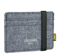Lois - Porta Tarjetas y Cartera Tarjetero Hombre - Elegante Tarjeteros Hombre Tarjetas Crédito y Card Holder, Ideal Carteras para Hombre, Azul