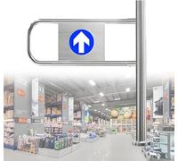 LoiYtrd El diseño de Entrada única Garantiza un Paso Seguro Adecuado for mercados, bibliotecas, centros comerciales y Lugares similares 70 * 100 cm