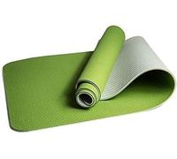 LoiYtrd Estera de Yoga Pilates Abdominales Flexiones Estiramiento Flexiones Hombres Mujeres y niños Estera de Entrenamiento físico de Doble Cara extragruesa(Red+Black)