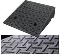 LoiYtrd Extensión de Nivelación Rampa de Goma for bordillos de Puertas de Coche: rampa portátil for carriles de Coches, sillas de Ruedas y Bicicletas Barra de umbral de Caucho(50x50x11cm)