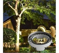 LoiYtrd Focos LED de Paisaje for jardín, Patio, decoración Festiva de Navidad(Rosso)