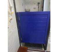 LoiYtrd Puertas batientes de Madera Maciza for cafetería, decoración de partición Interior, Puerta abatible con Cierre automático, Cocina, Bar, salón, Puerta de mayordomo(WxH:65x90cm(26x35in))