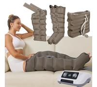 LoJax Maquina De Presoterapia para Casa Abdomen Y Piernas Drenaje Linfatico Masajeador De Piernas Botas De Presoterapia Profesional En Casa 6 Camaras Botas Presoterapia Piernas