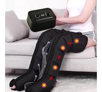 LoJax Masajeador De Piernas con Drenaje Linfático, Masajeador De Compresión De Aire para Piernas, Brazos, Cintura, Presoterapia para Relajar Músculos, Presión Temporizada Y Ajustable