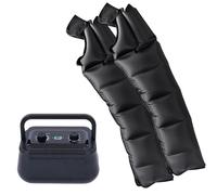LoJax Masajeador De Piernas con Drenaje Linfático, Masajeador De Compresión De Aire para Piernas, Brazos, Cintura, Presoterapia para Relajar Músculos, Presión Temporizada Y Ajustable