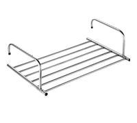 LOJAX Tendedero de Ropa para balcón de Acero Inoxidable, tendedero portátil para Exteriores, secador, balcón, Accesorios para el hogar, Ropa