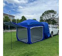 LoJax Tienda De Campaña para Puerta Trasera De Coche, Gran Espacio para 4-6 Personas, Tienda De Campaña para Exteriores con Pantalla, Toldo para Coche, Camping, Viajes por Carretera, SUV, Furgoneta