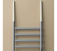 LoJax Toallero Eléctrico con Calefacción Escalera De Baño Radiador Calentadores De Toallas De Calefacción Modernos Soporte para Toallas De Acero Inoxidable De Pie con Temporizador (Grey1, Accesorios)