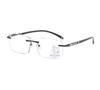 LOJOO Gafas de Lectura multifocales progresivas sin Montura Gafas de Sol de transición fotocromáticas Gafas de Sol Lectores multifocales Gafas antideslumbrantes UV400 Gafas para Hombres Mujeres