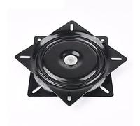 Lokatall Placa Base de Asiento Giratoria de 6 Pulgadas - Cuadrada de Alta Resistencia Con Rodamiento de Bolas de Acero, Rotación 360° para Taburete de Bar, Silla, Mesa de TV