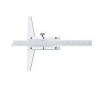 LOKAXXZU Caliper de Vernier Profundo 0-150 mm de Alta precisión de Alcance de Profundidad de Acero Inoxidable 0.02 mm Herramienta de medición de Profundidad de resolución