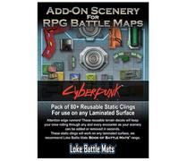 Loke Battle Mats -Add On Scenery for RPG Maps - Cyberpunk Red