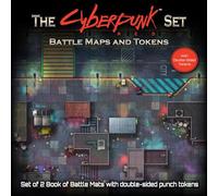 Loke Battle Mats - The Cyberpunk Set: Books of Battle Mats & Tokens for Cyberpunk Red