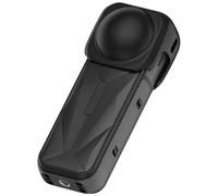 LOKEKE Compatible con Insta360 X5 protector de tapa de lente, funda protectora de silicona compatible con lentes Insta360 X5 (negro)