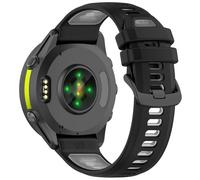 LOKEKE Correa de repuesto compatible con Garmin Forerunner 570, correa de silicona de repuesto de 22 mm compatible con Garmin Forerunner 570 47 mm/970 (negro)