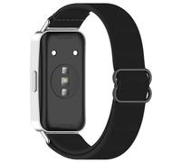 LOKEKE Correa de repuesto compatible con Huawei Band 10 - Correa de repuesto de nailon para reloj compatible con Huawei Band 10/9/8 (nailon negro), Cuarzo creado