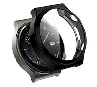 LOKEKE Funda protectora compatible con Huawei Watch GT2 Pro, cobertura completa TPU Funda protectora Shell para Huawei Watch GT2 Pro (TPU Negro)