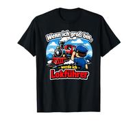 Lokführer Kostüm Kinder Wenn ich groß Bin werde ich Lokführe Camiseta