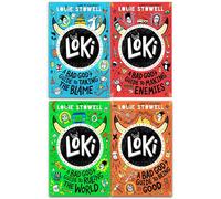 Loki A Bad God's Guide Series Collection 4 Books Set By Louie Stowell (Guide To Taking The Blame & Guide To Being Good, Guide to Ruling the World, Guide to Making Enemies)