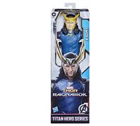 Marvel Avengers Titan Hero Series Collectible Loki Action Figure, Toy For Ages 4 and Up F2246, Black, 12-Inch