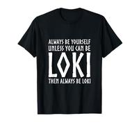 Loki Mitología Nórdica Pagano Vikingo Trickster Dios Divertido Asatru Camiseta