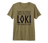 Loki Mitología Nórdica Pagano Vikingo Trickster Dios Divertido Camiseta Premium