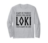 Loki Mitología Nórdica Pagano Vikingo Trickster Dios Divertido Manga Larga