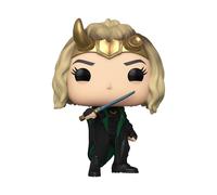 Funko Pop! Marvel: Loki - Sylvie with Cape - Figura de Vinilo Coleccionable - Idea de Regalo- Mercancia Oficial - Juguetes para Niños y Adultos - TV Fans - Muñeco para Coleccionistas