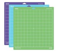 LOKLiK Juego de 3 Tapetes de Corte - Pack Versátil con Superficie Autoregenerativa para iCraft - Incluye Tapete de Adhesión Estándar, Fuerte y Suave, con Accesorios