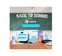 LOKLiK Easy Heat Press - Paquete de inicio de la vuelta al cole